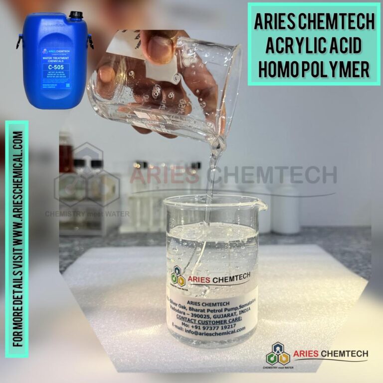 Acrylic Acid Polymer (PAA) Water Treatment Chemical India | Aries