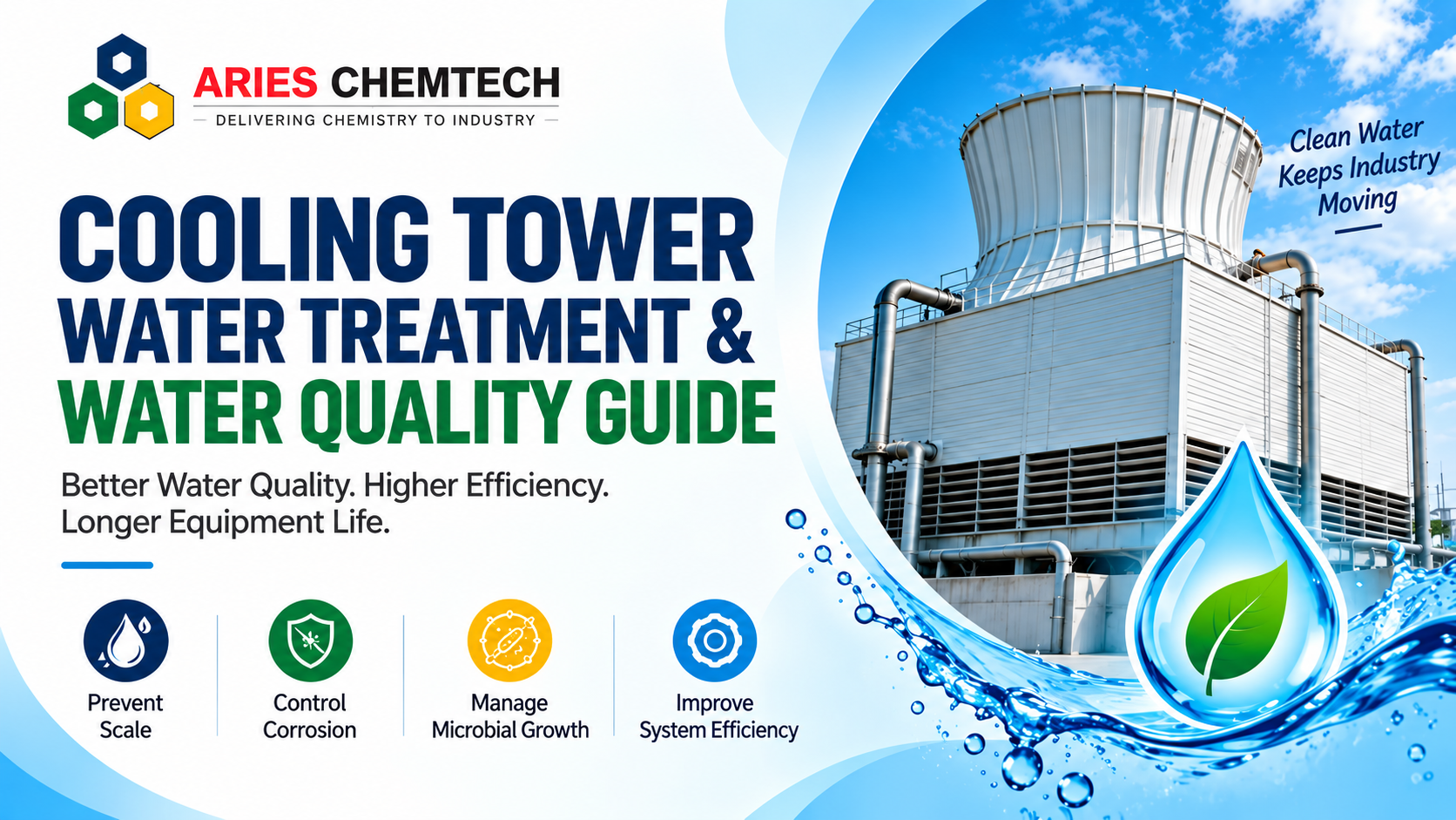 How to Maintain Cooling Tower Water Quality: A Practical Guide to Scale, Corrosion and Microbial Control