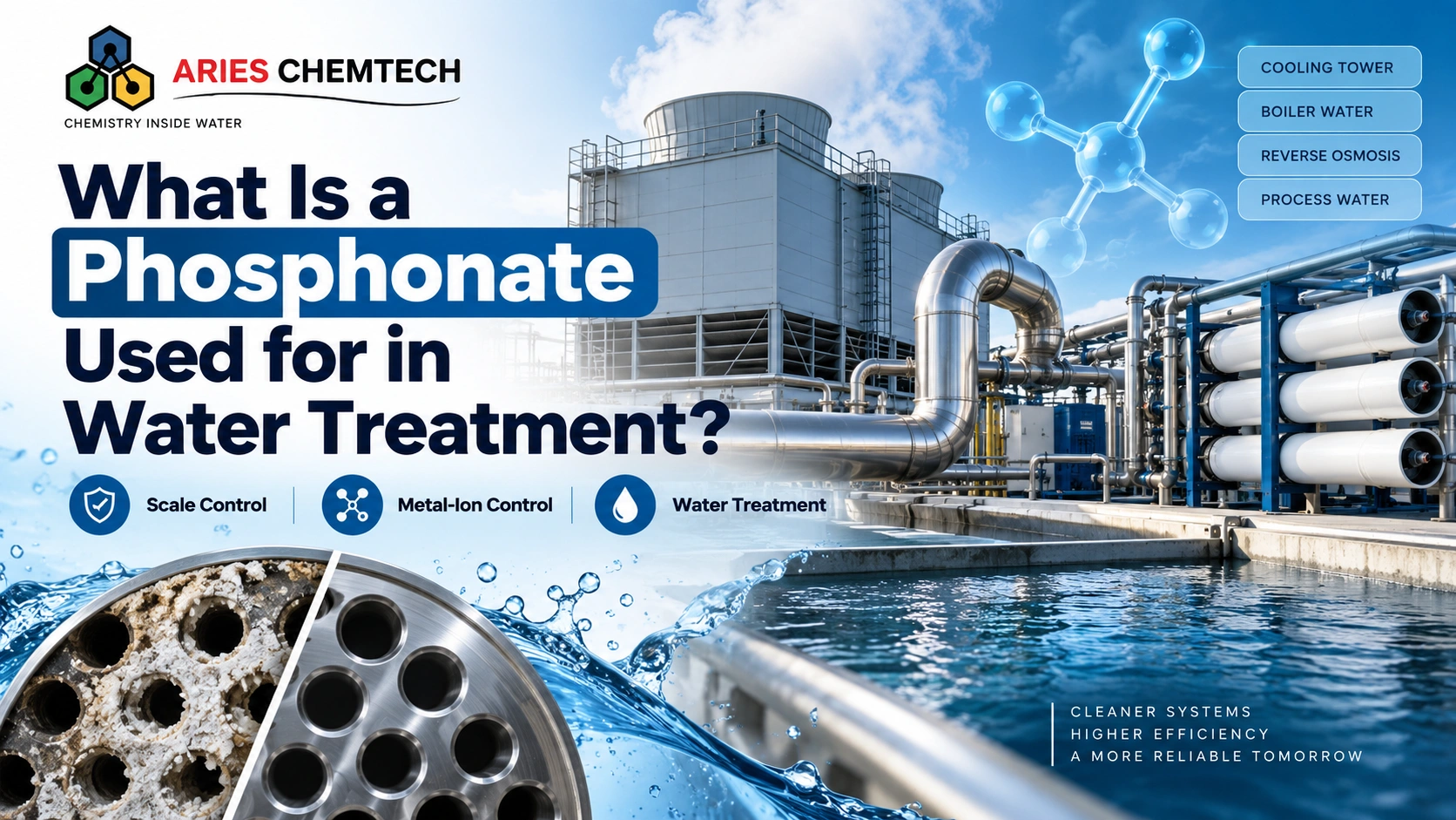 What Is a Phosphonate Used for in Water Treatment?